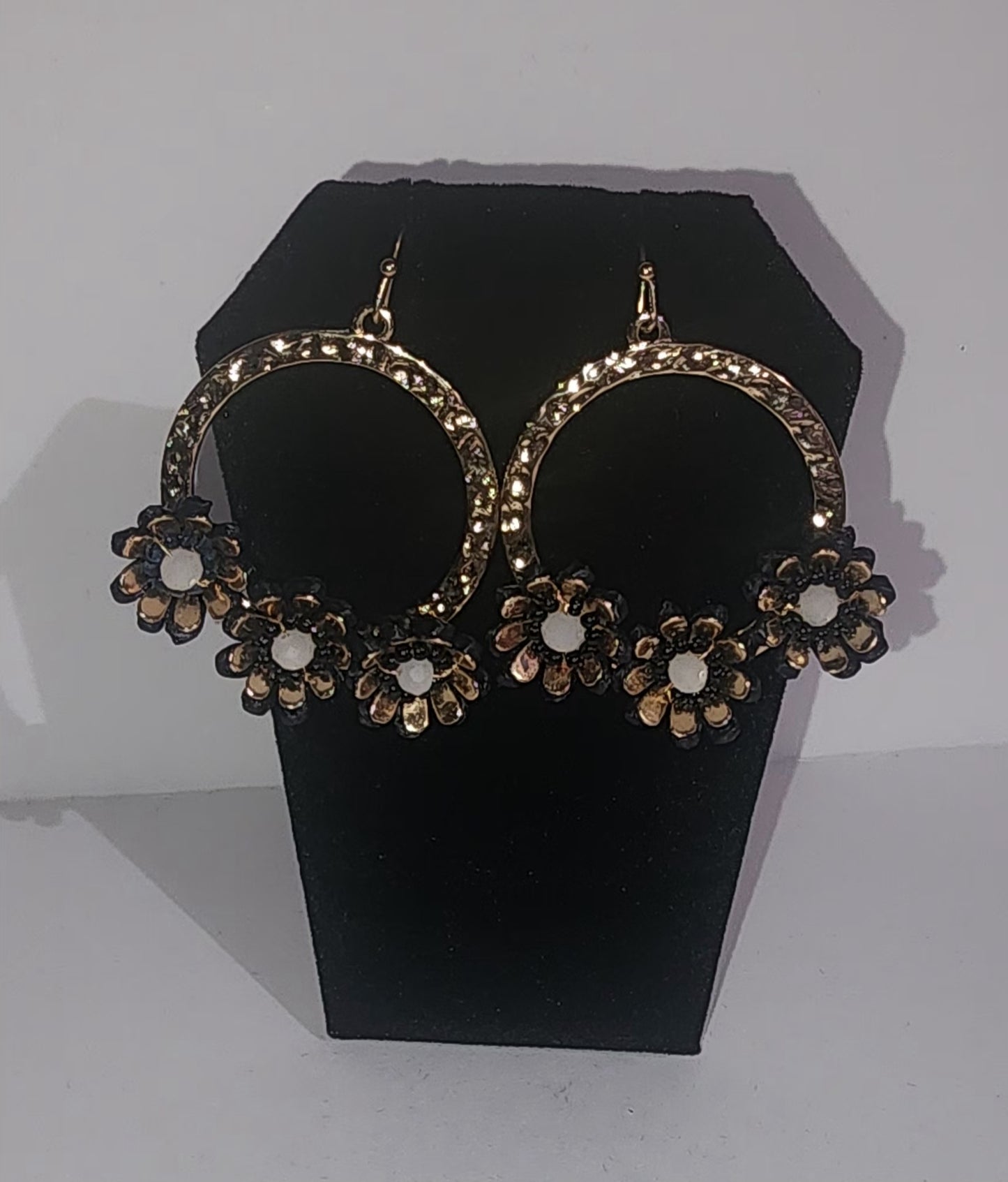 3's Company Flower Earrings