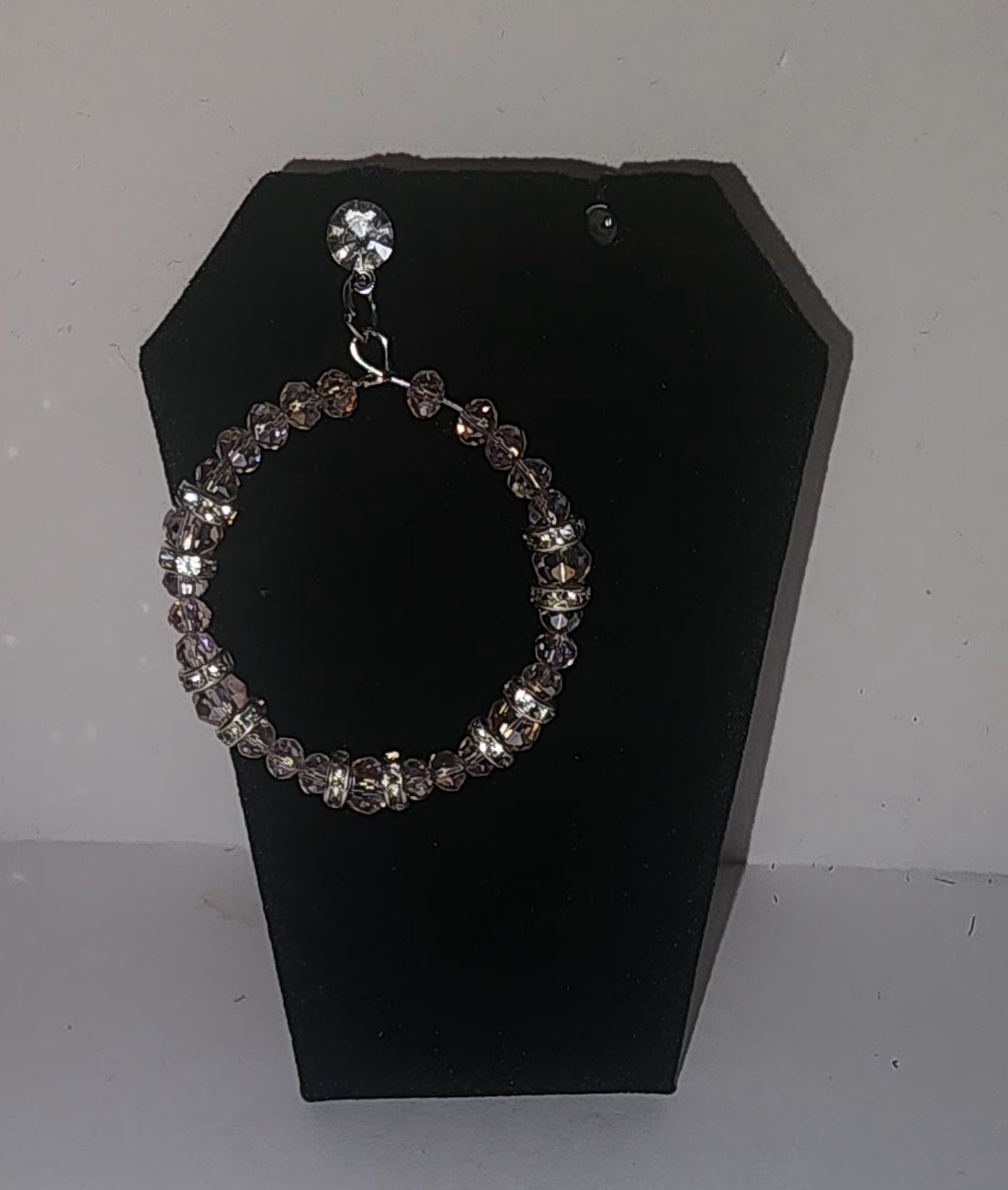 Beaded Hoop Earrings