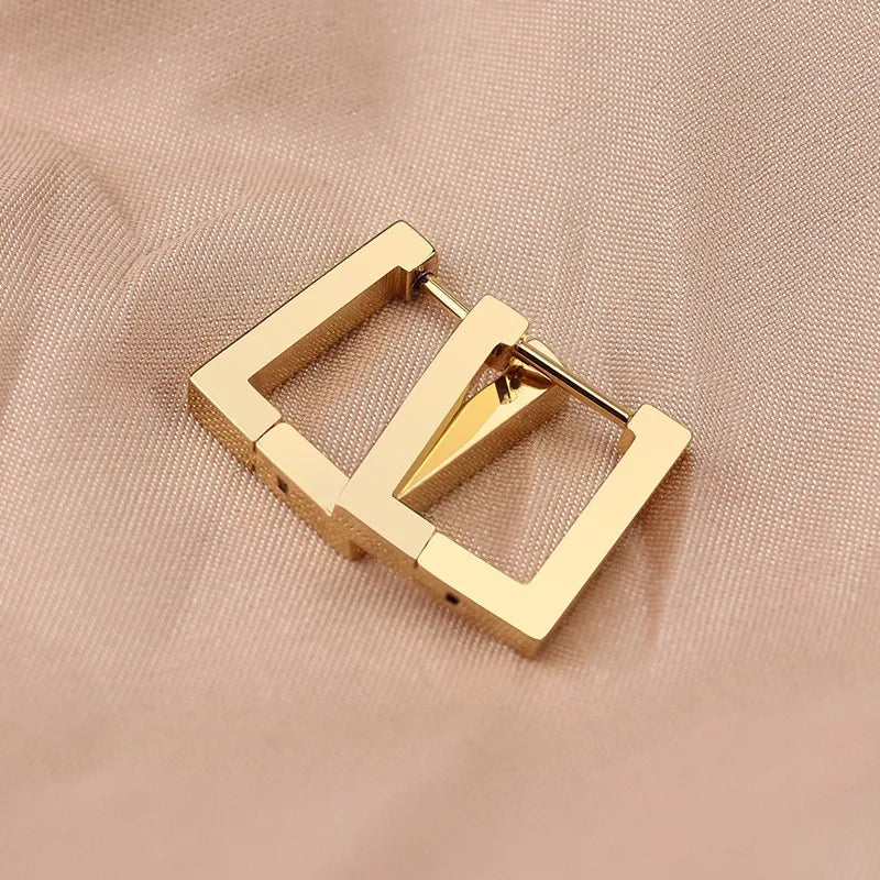 Geometric Hoop Earrings