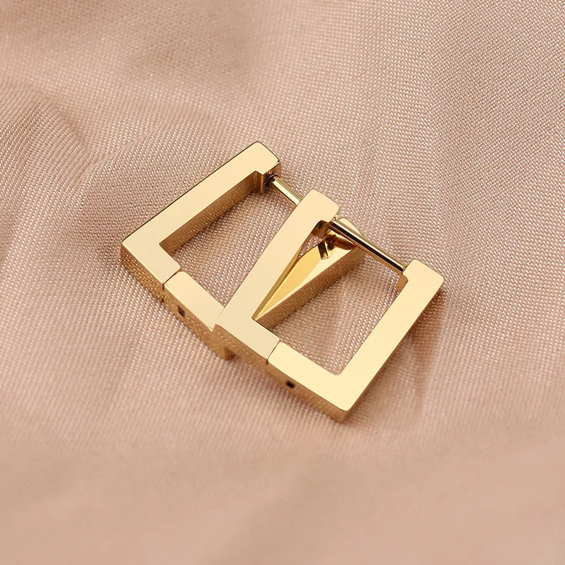 Geometric Hoop Earrings