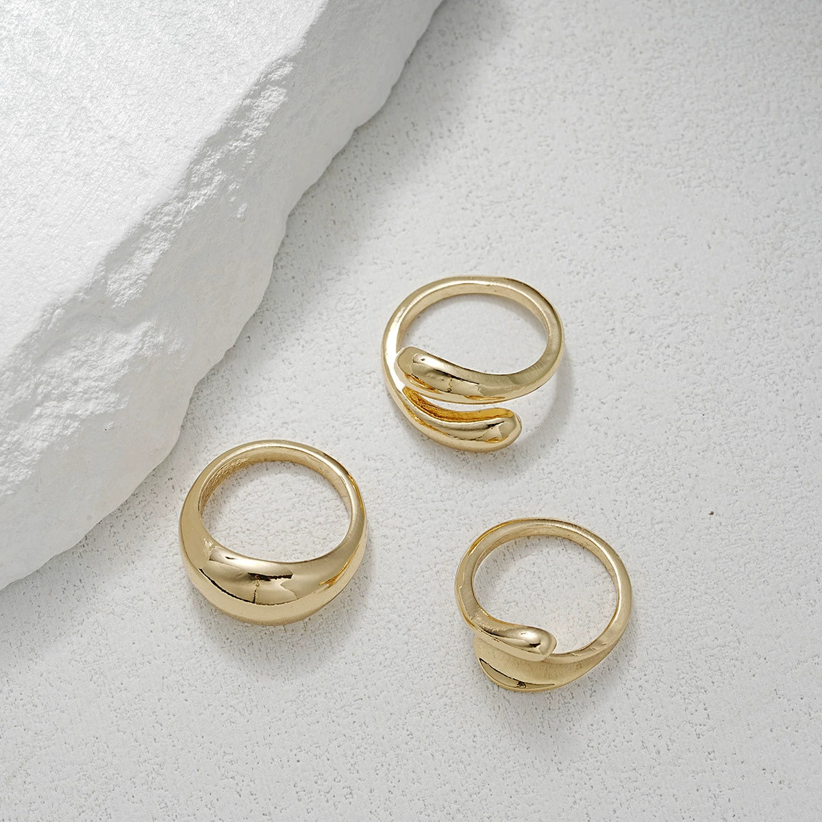 Undecided 3pc Ring Set