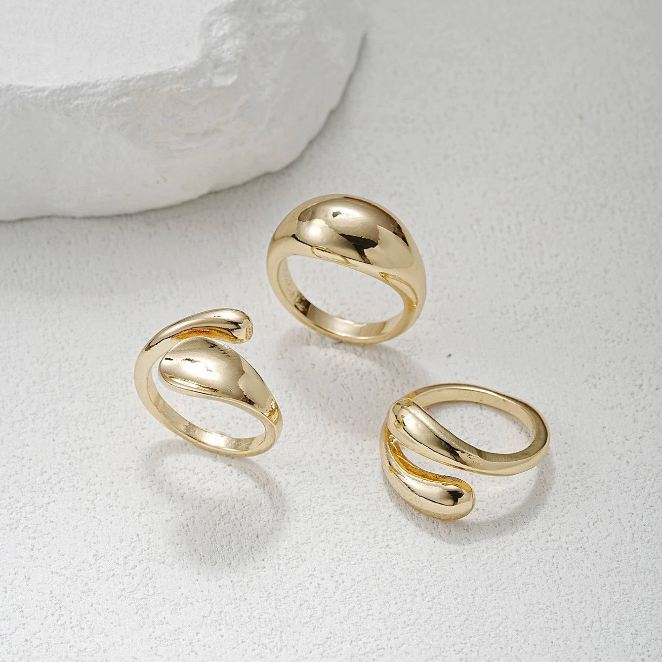 Undecided 3pc Ring Set