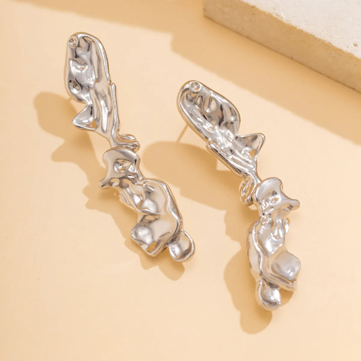 Liquid Metal Grunge Bracelet or Earrings