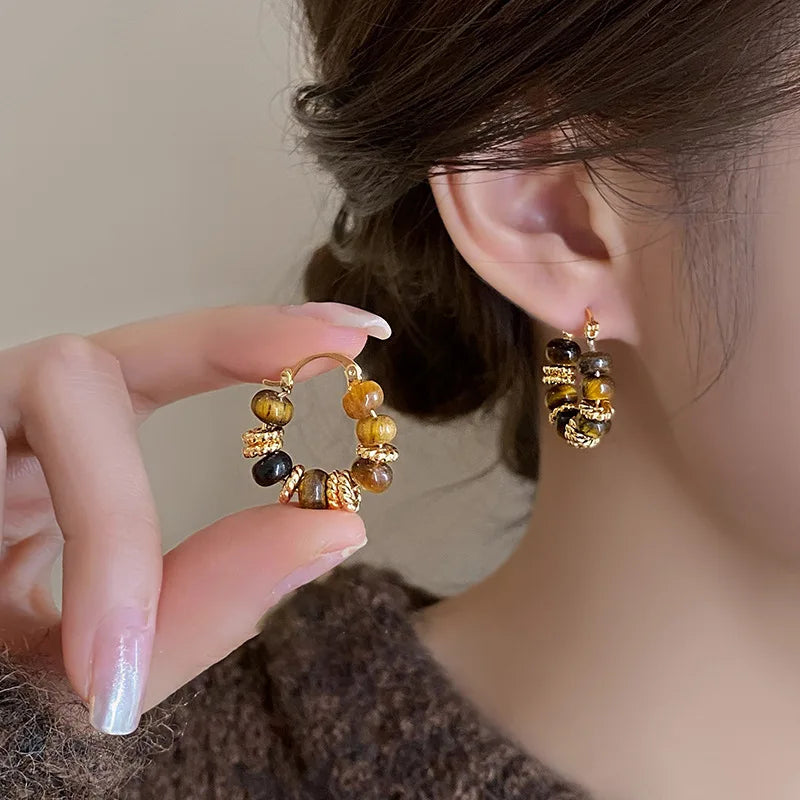 Tempted Chocolate Latte Earrings