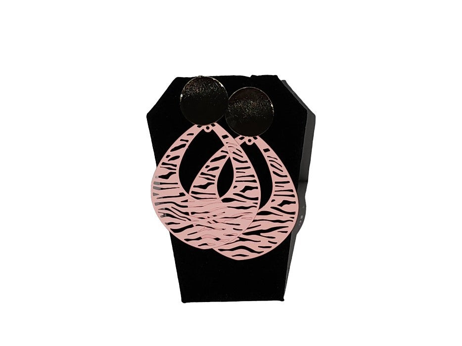 It's Wavy Pink Earrings