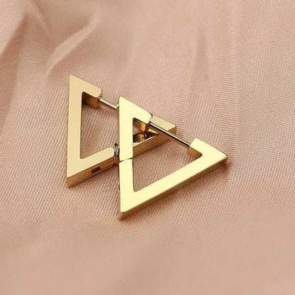 Geometric Hoop Earrings