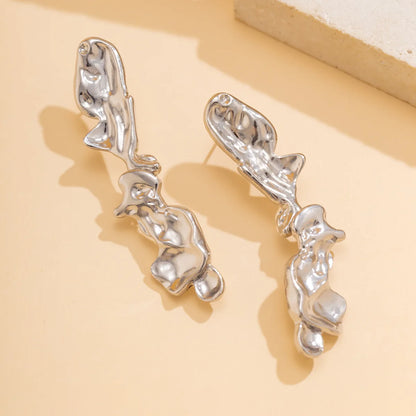 Liquid Metal Grunge Bracelet or Earrings