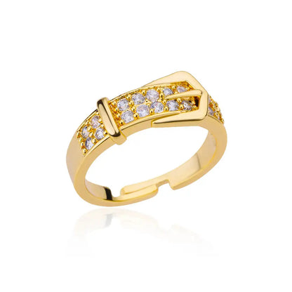 Buckle Me Up Belt Ring