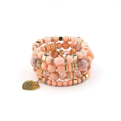 Bead charm Bracelet Set