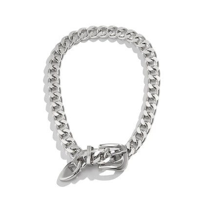 Buckle Me Up Choker Necklace